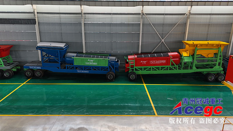 淘金车生产厂家现场