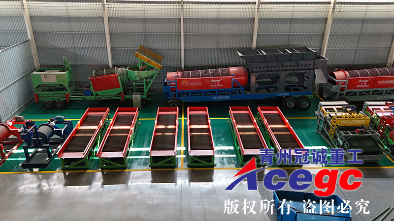 淘金车生产厂家现场