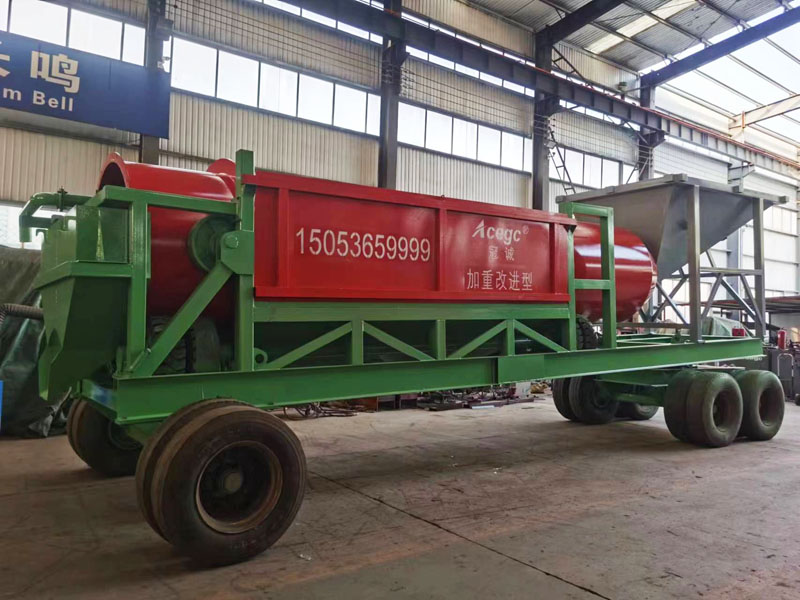 移动加重改进型选矿车