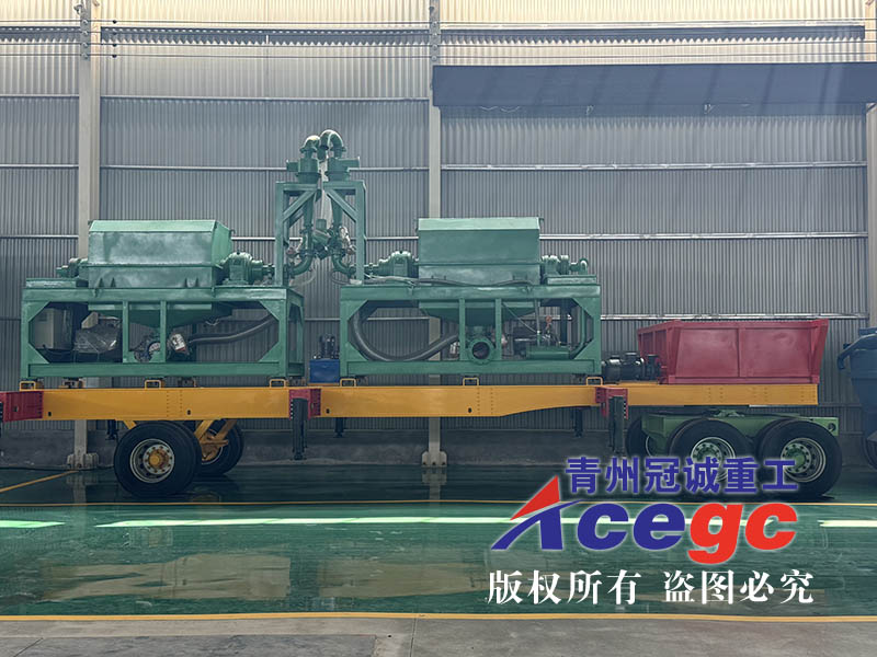 移动式选矿淘金车