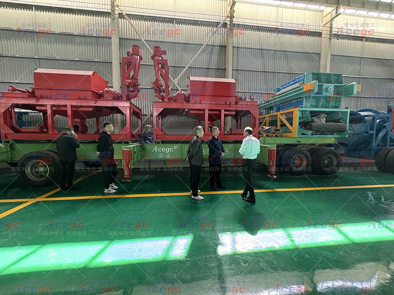 移动宝石钻石贵金属选矿车